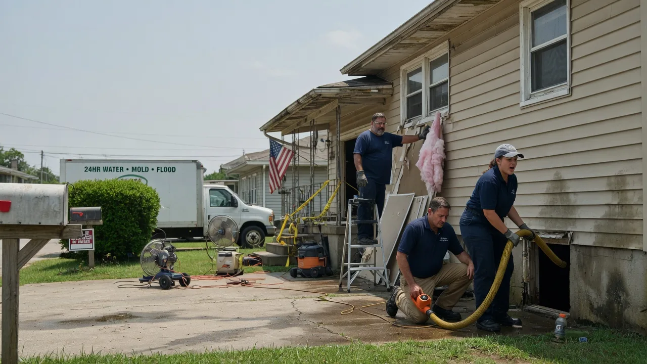 Water Damage Repair in New Salem, PA near me